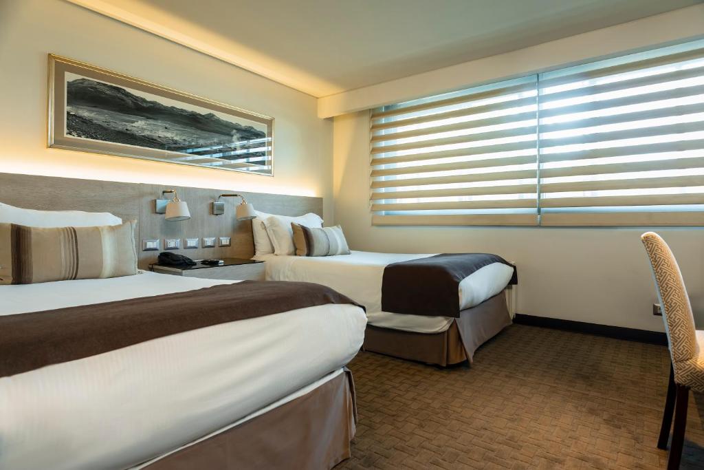 Hotel Los Españoles Plus - Quarto Twin Com Vista Cidade