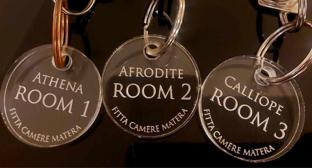Certifikát, hodnocení, plakát nebo jiný dokument vystavený v ubytování Fitta Camere Matera - chic&style
