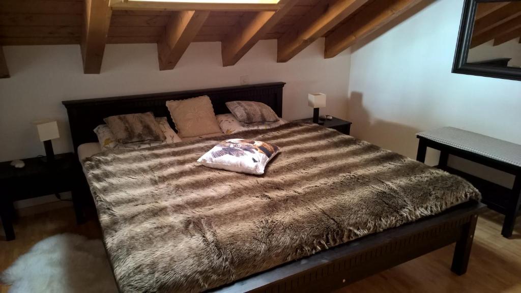 Postel nebo postele na pokoji v ubytování Rodasia
