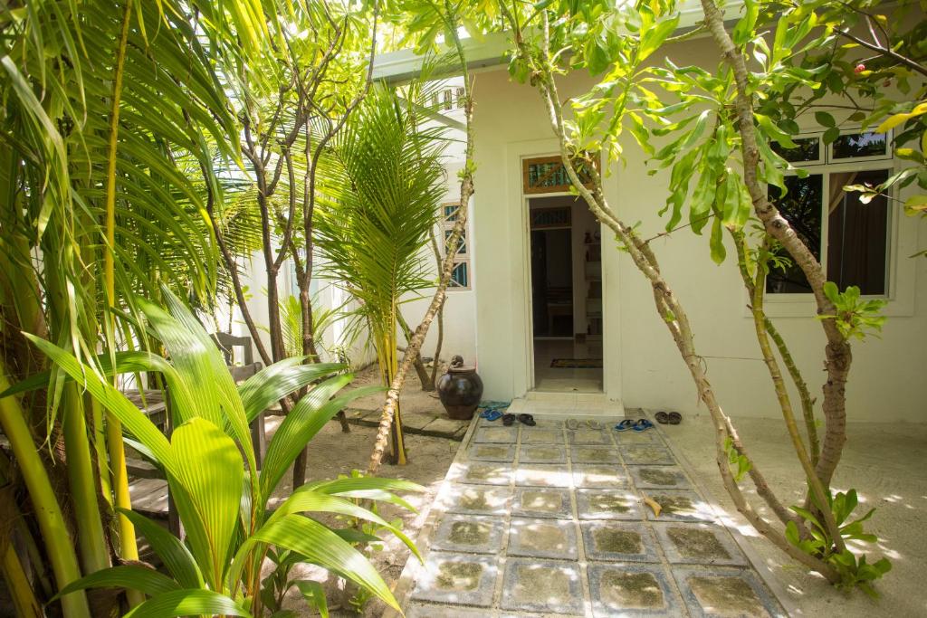 Zahrada ubytování Faza View Inn, Maafushi
