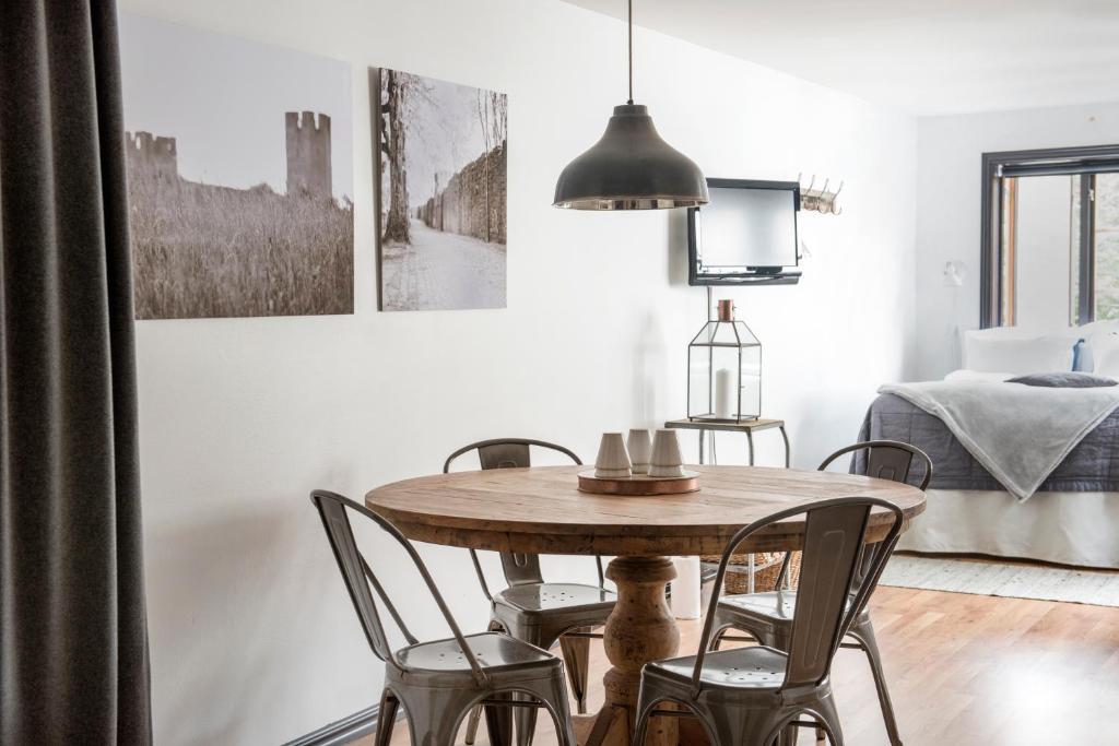 Postel nebo postele na pokoji v ubytování Hotell Repet