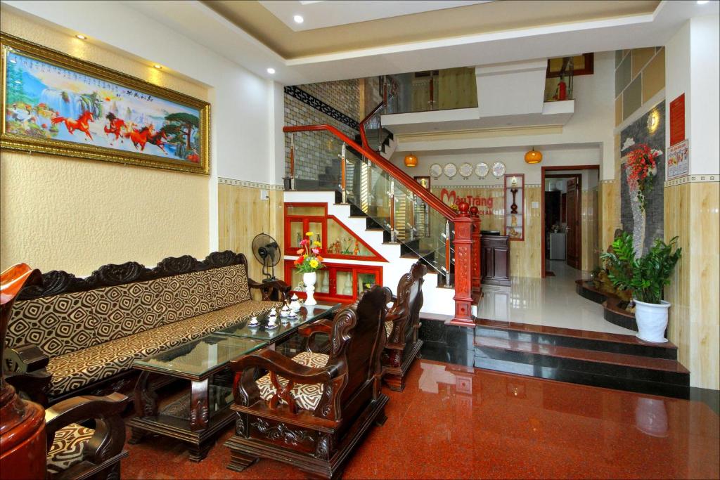 Posezení v ubytování Homestay May Trang