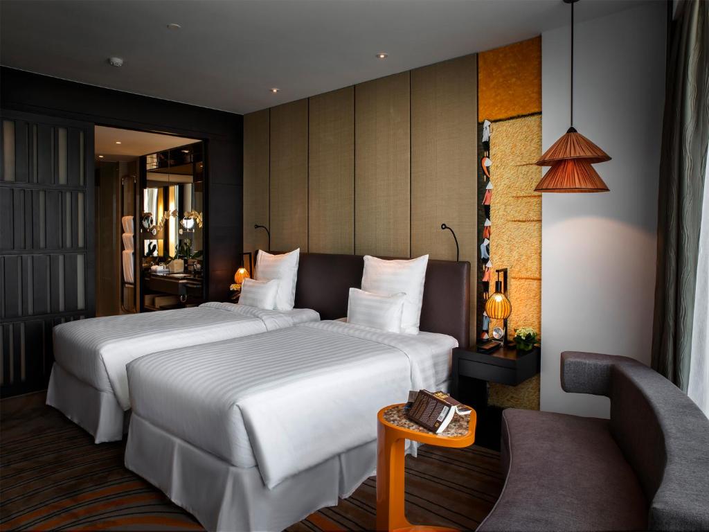 Phòng Deluxe 2 Giường Đơn Nhìn Ra Biển