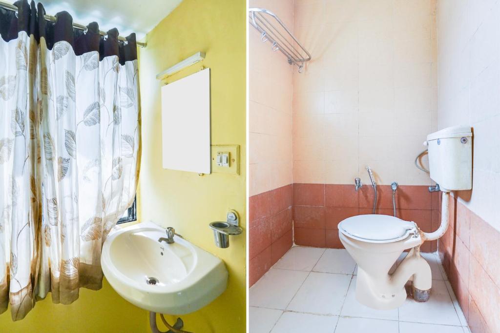 Koupelna v ubytování Super Hotel O Vibrant Residency