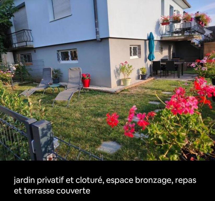 Gîte le petit wintz 4 personnes avec son jardin privatif - Parking avec borne de recharge pour véhicule électrique 22Kw - 2 vélos – photo 12