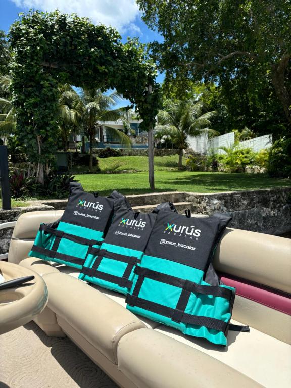 Zahrada ubytování Hotel Xurús Bacalar