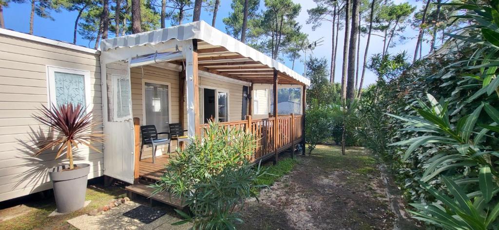 Zahrada ubytování SevServices aux Dunes de Contis