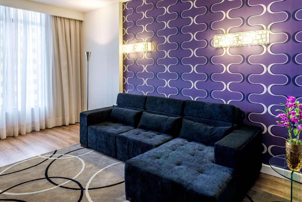 Posezení v ubytování Radisson Hotel Curitiba