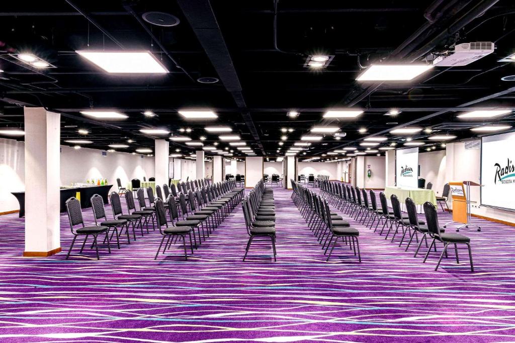 Konferenční prostory v ubytování Radisson Bogota Metrotel