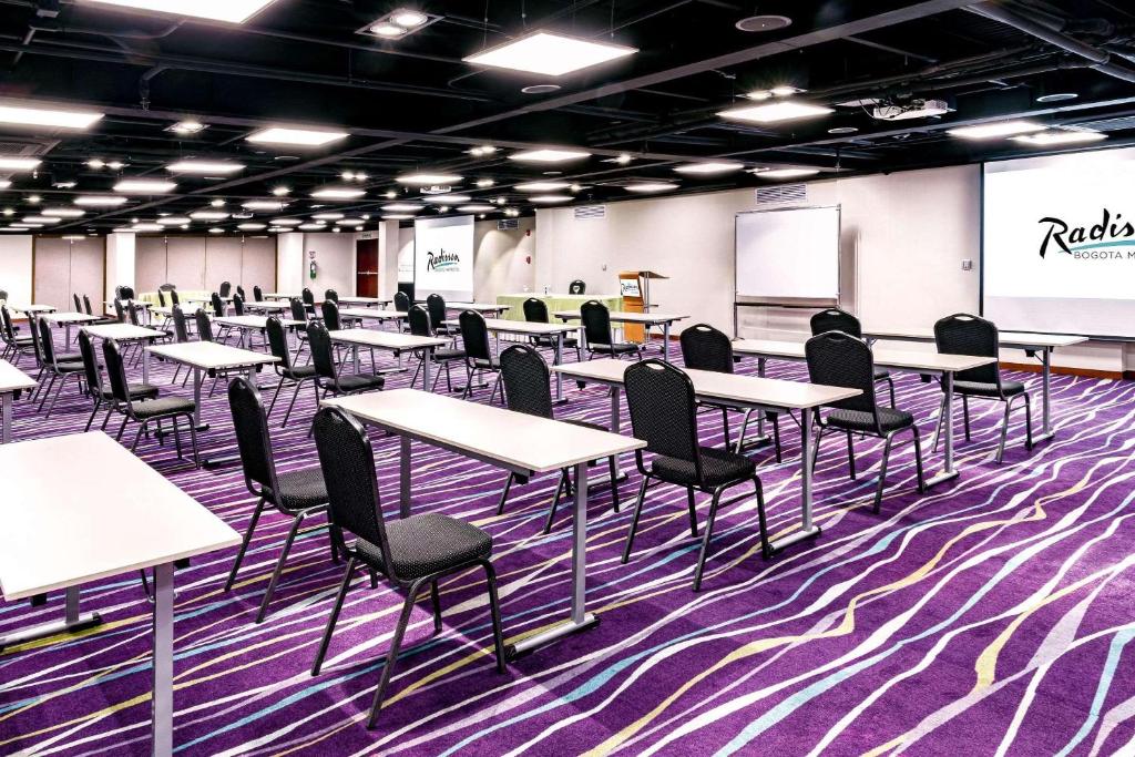 Konferenční prostory v ubytování Radisson Bogota Metrotel