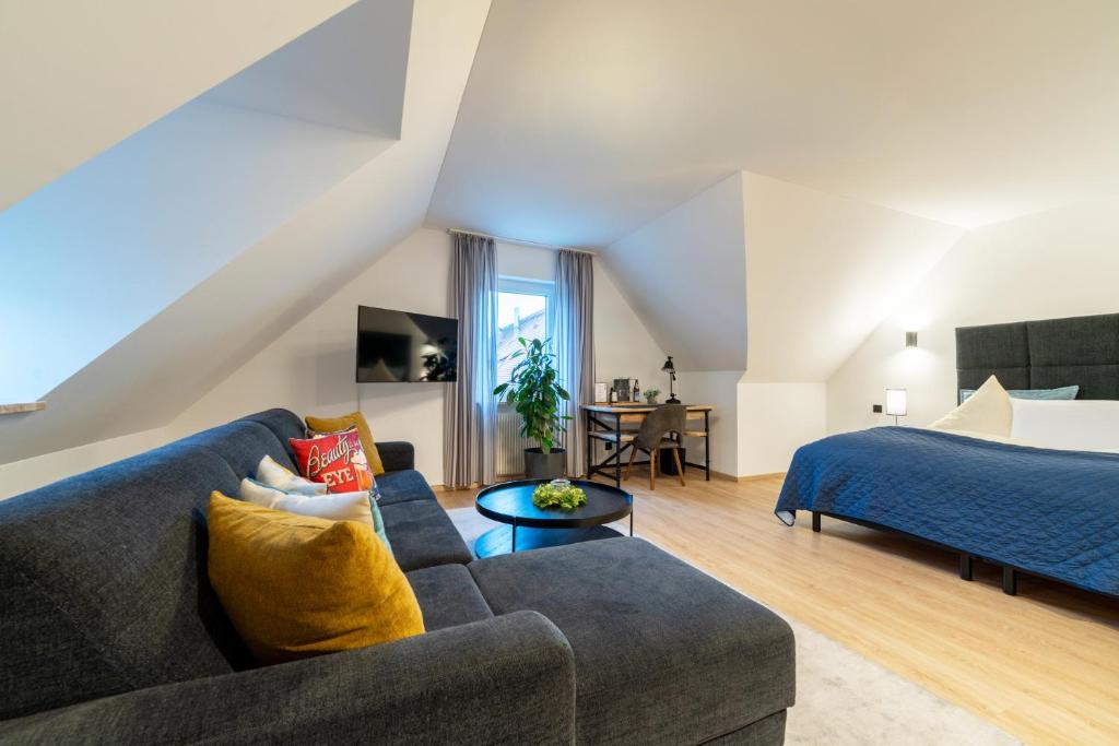 Sperber Bräu - 3-Sterne-Superior Hotel mit Gasthof und eigener Brauerei - kein Ruhetag - Habitación Cuádruple De Confort