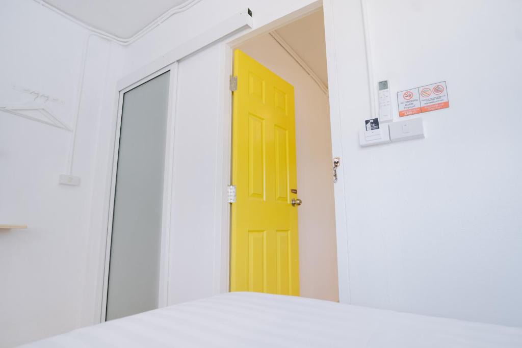 Postel nebo postele na pokoji v ubytování B&B Chiangrai