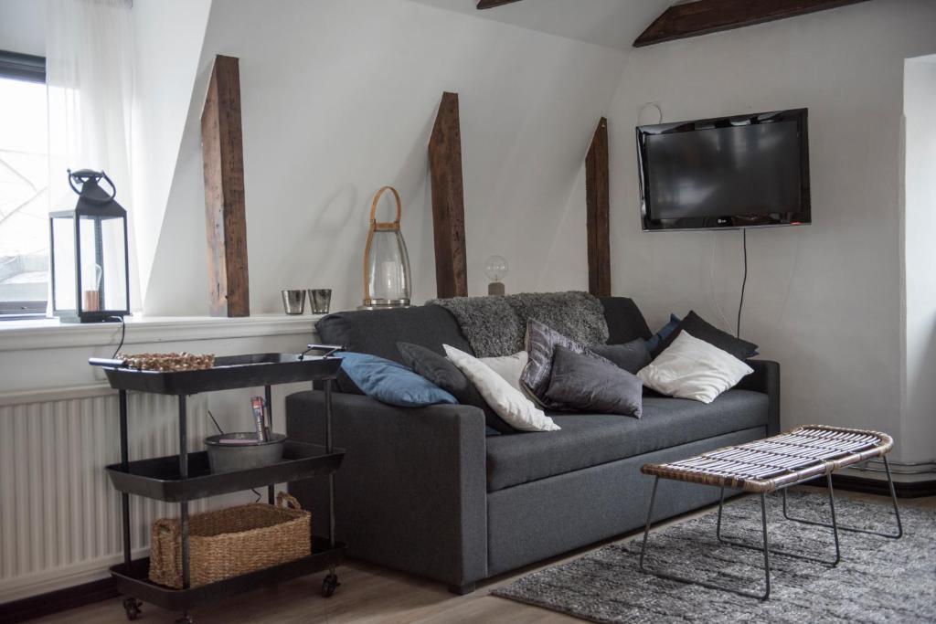 Posezení v ubytování Hotell Repet