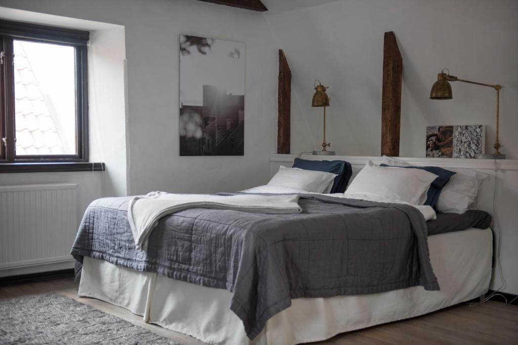 Postel nebo postele na pokoji v ubytování Hotell Repet