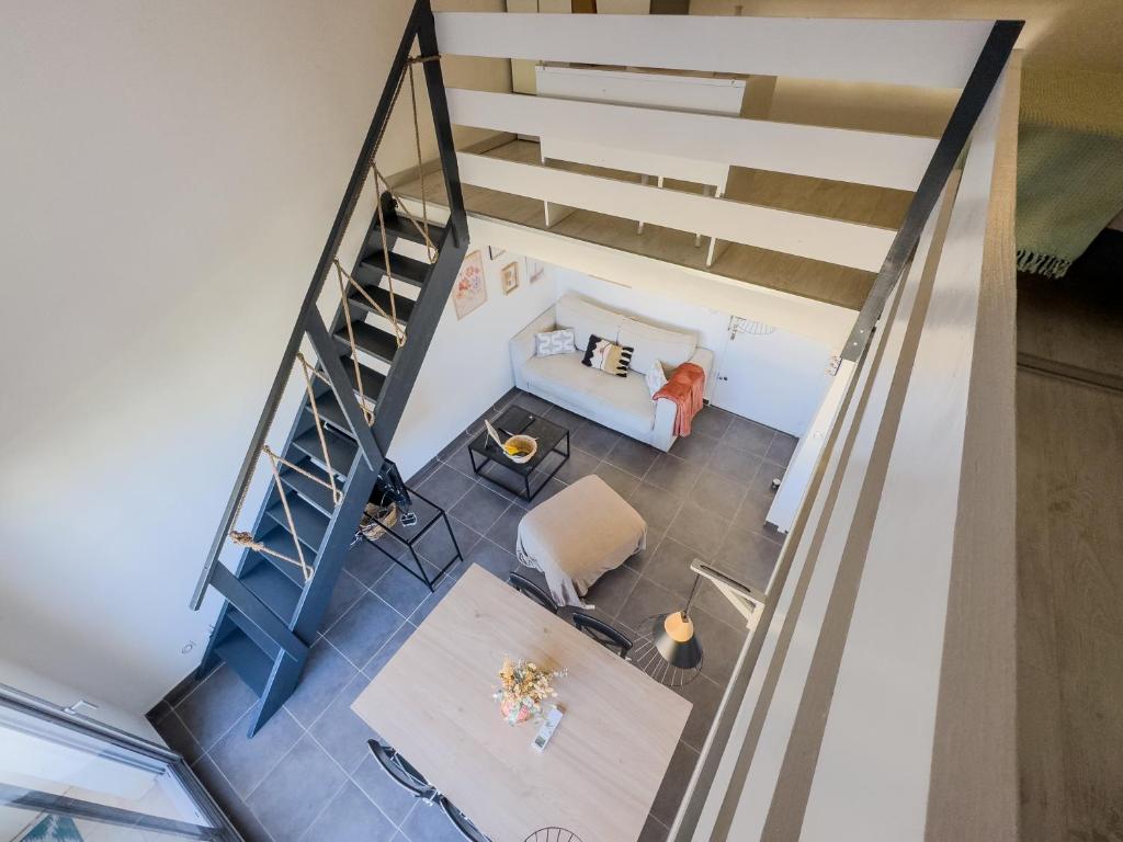 Postel nebo postele na pokoji v ubytování Appartement Le Vauban - 40m2 à Frontignan Plage - À 200m de la Plage - 15 min de Sète