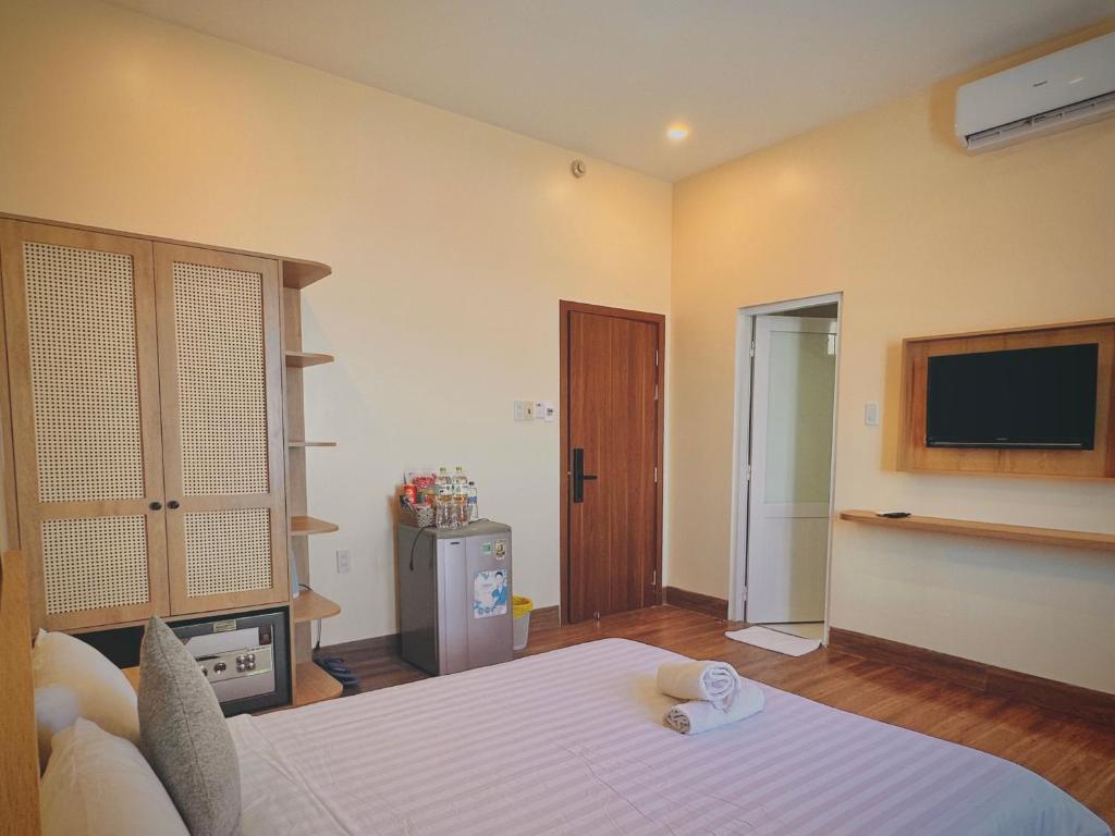 TV/trung tâm giải trí tại Gia An Hung Guest House