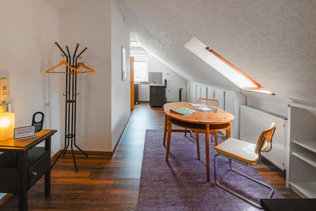 Posezení v ubytování Hotel Pension Futterknecht