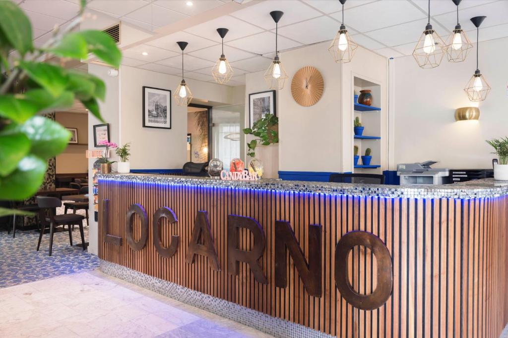 Certifikát, hodnocení, plakát nebo jiný dokument vystavený v ubytování Hôtel Locarno Nice