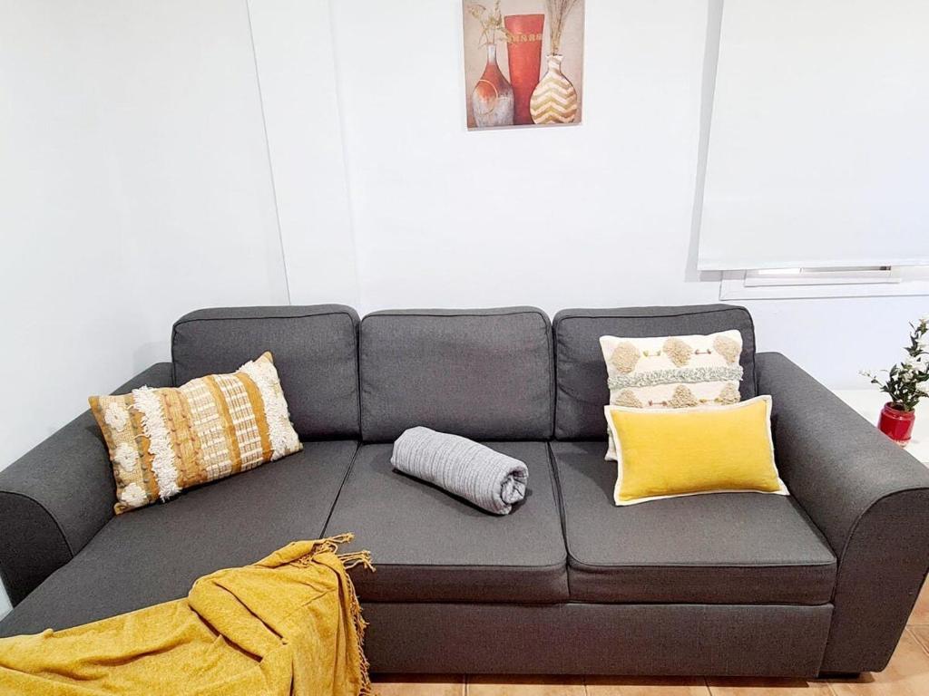 Posedenie v ubytovaní Bonito Apartamento con terraza - Pedregalejo Playa