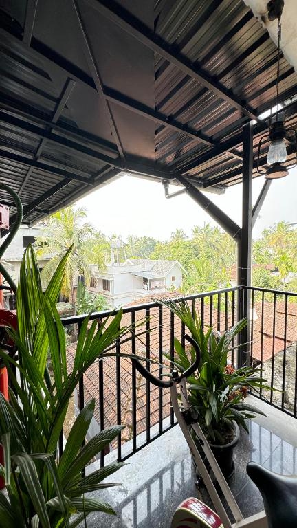Balkón nebo terasa v ubytování Luxe Inn