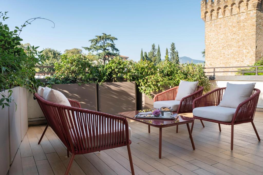 Posezení v ubytování Starhotels Michelangelo Florence