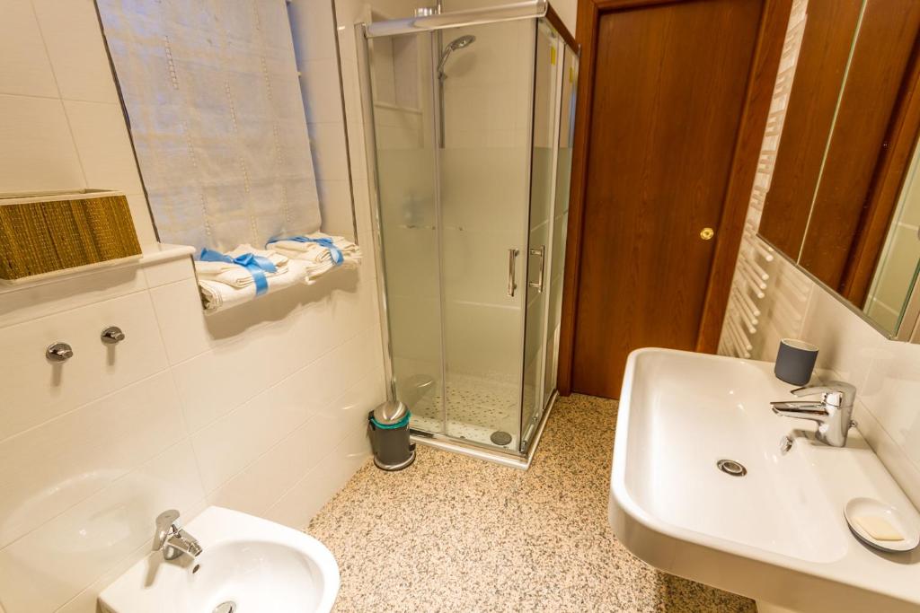 Koupelna v ubytování Buon Vento