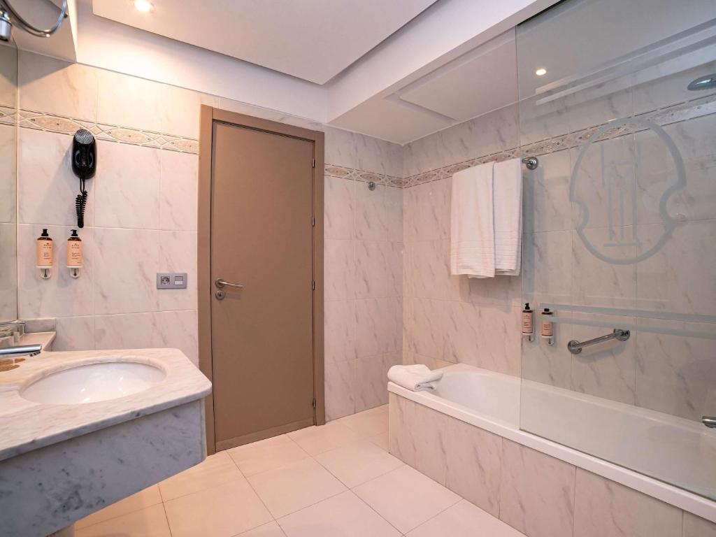 Koupelna v ubytování Mercure Monte Igueldo