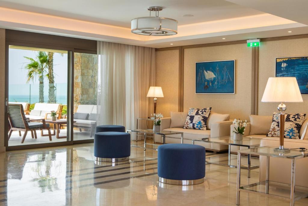 Posezení v ubytování Electra Kefalonia Hotel & Spa