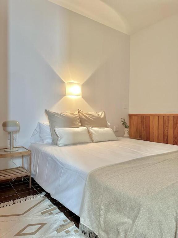 Postel nebo postele na pokoji v ubytování Casa mar y jardín tranquilidad y vistas únicas