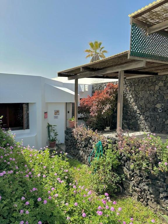 Zahrada ubytování Casa mar y jardín tranquilidad y vistas únicas