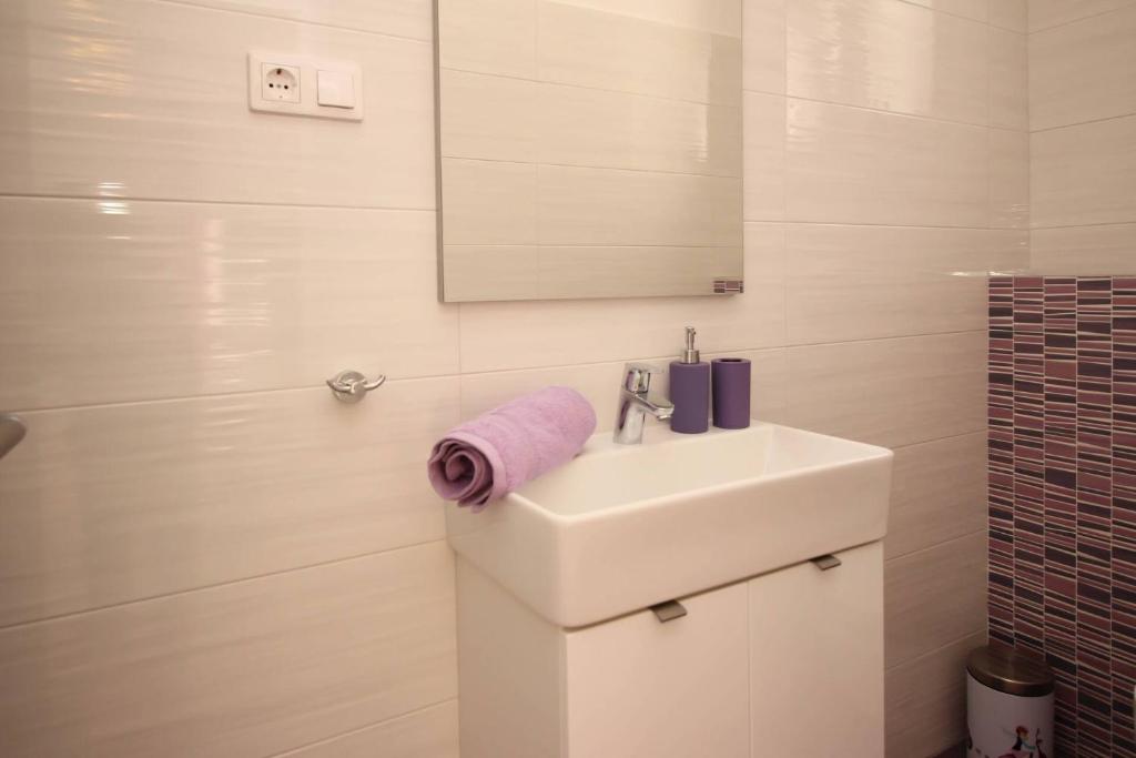 Koupelna v ubytování Apartment Kristijan