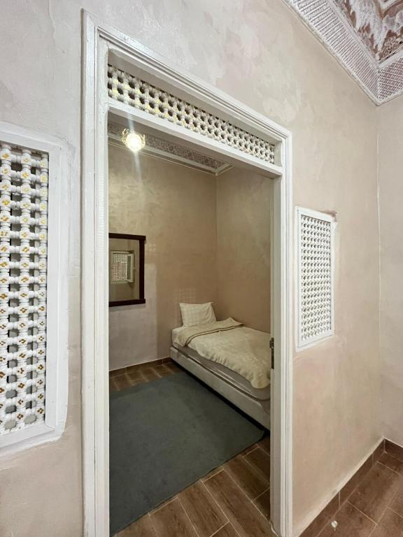 Postel nebo postele na pokoji v ubytování Riad 052