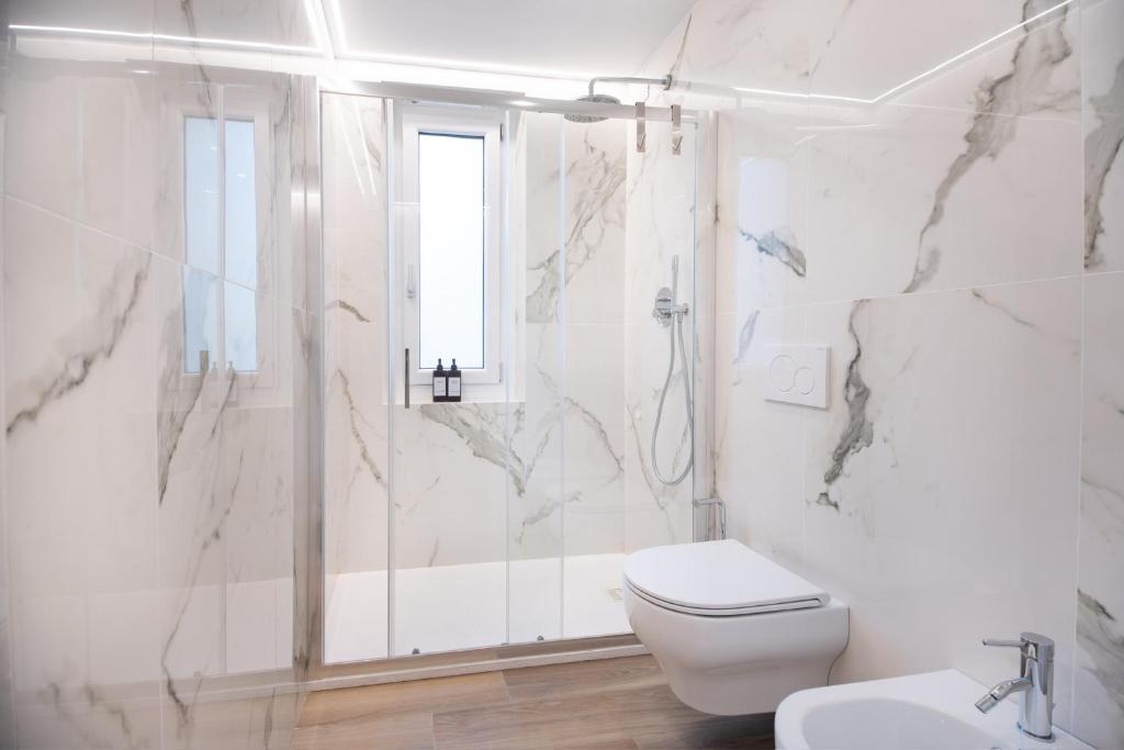 Koupelna v ubytování Bianca Elegance Rooms