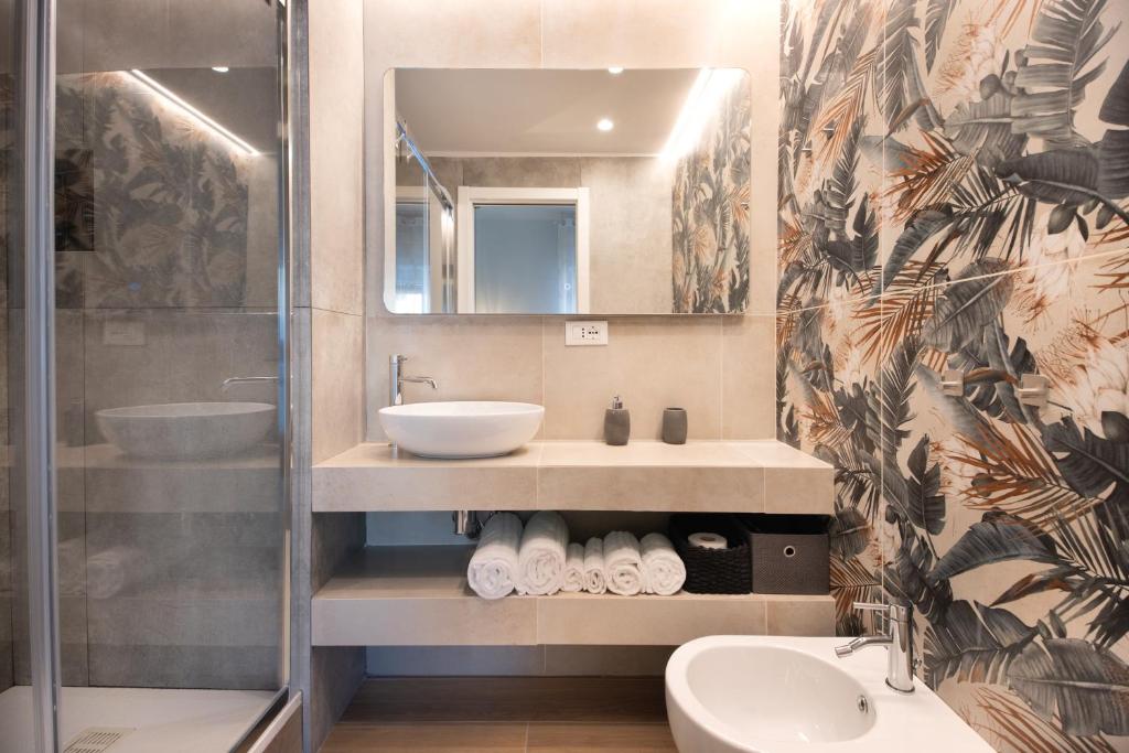 Koupelna v ubytování Bianca Elegance Rooms