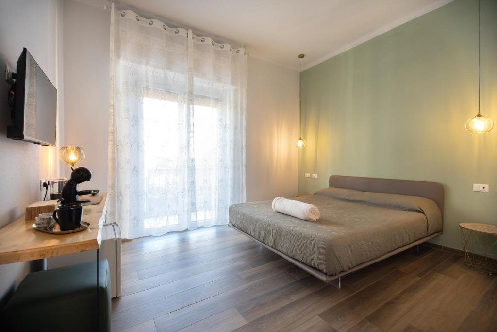 TV a/nebo společenská místnost v ubytování Bianca Elegance Rooms
