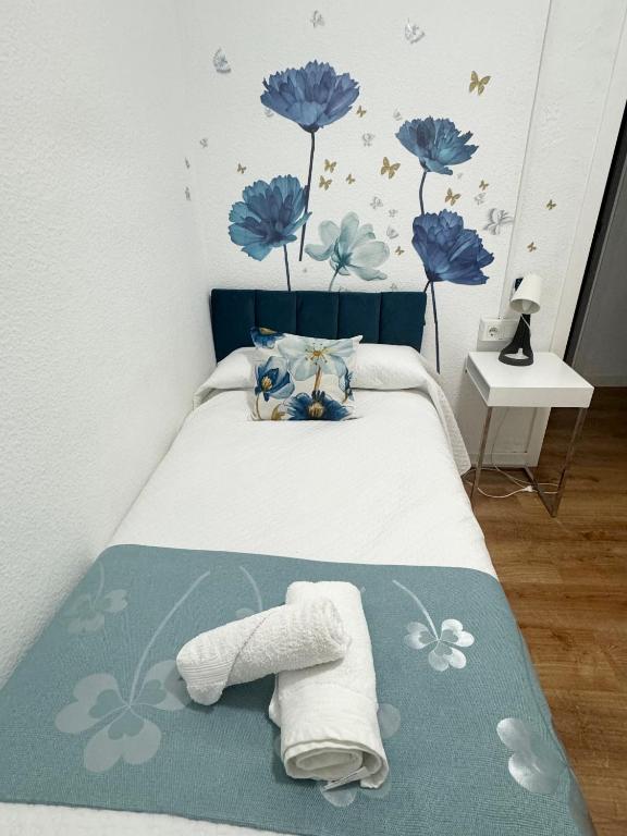 Posteľ alebo postele v izbe v ubytovaní Luna Centro 5 habitaciones