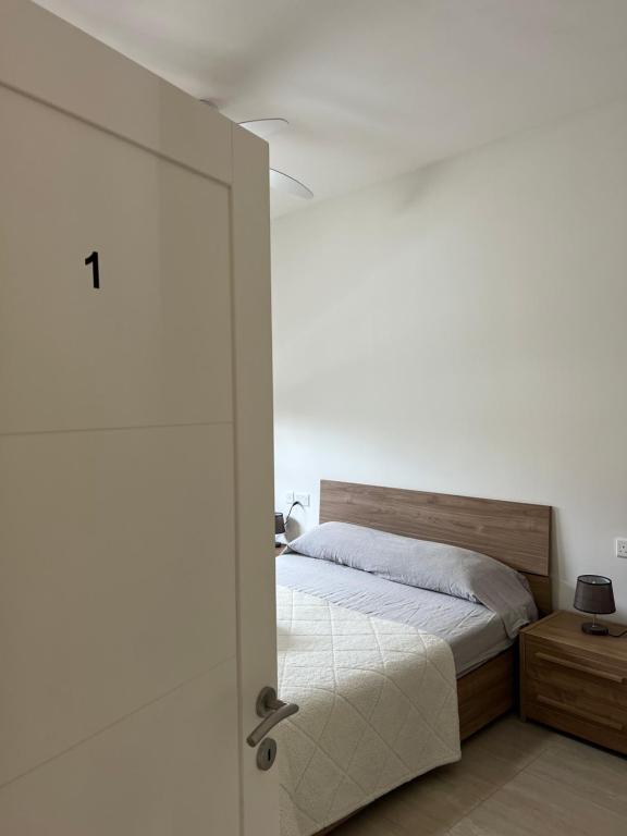 Postel nebo postele na pokoji v ubytování Magical modern apartment