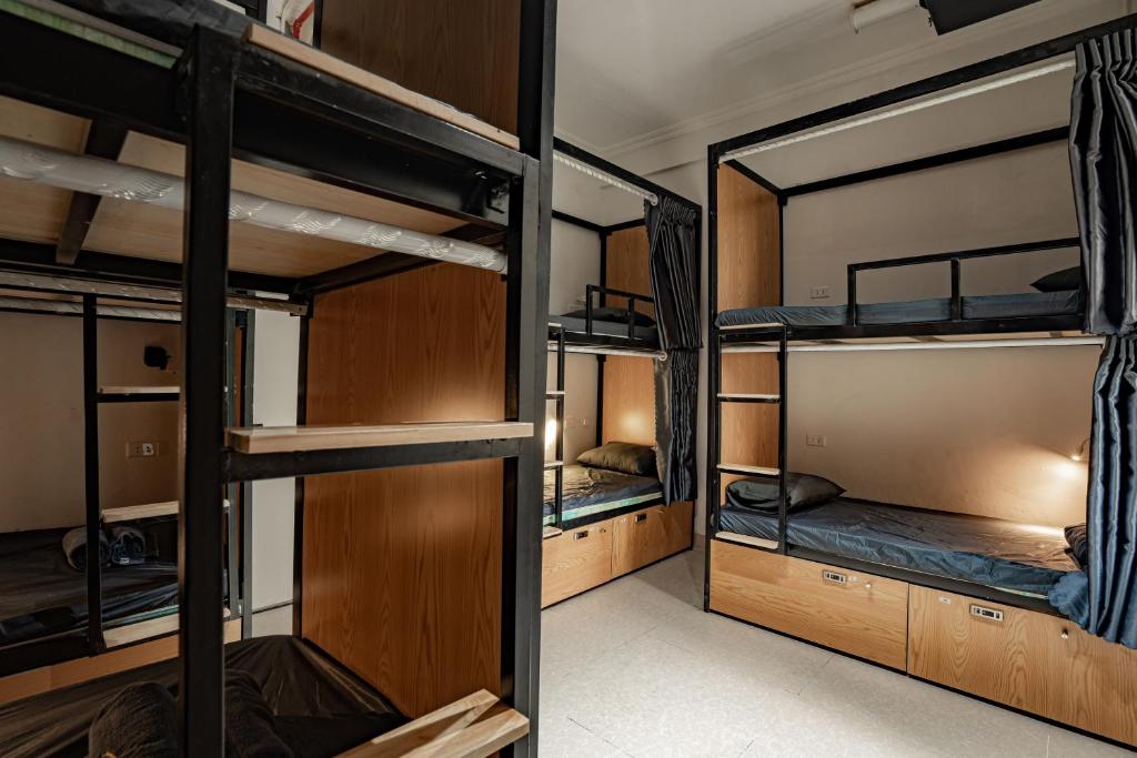 Postel nebo postele na pokoji v ubytování Quiri Hostel Hanoi