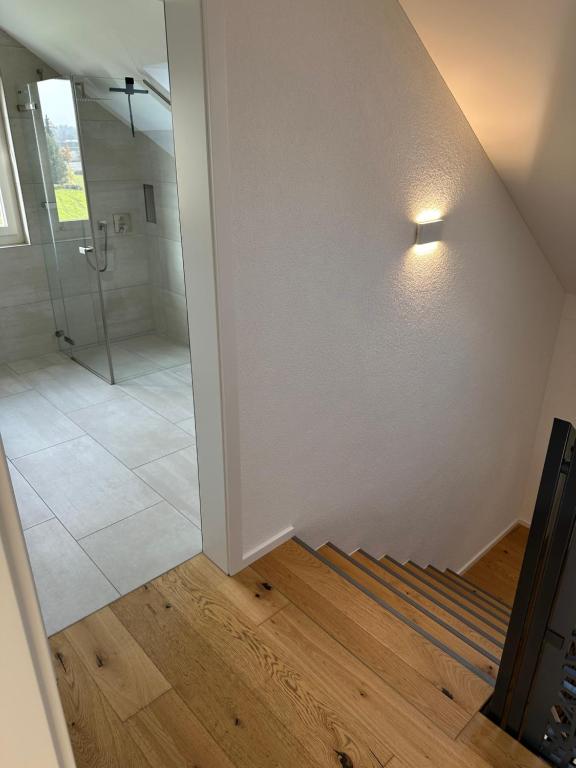 Koupelna v ubytování Ferienhaus an der Schwarz ZH