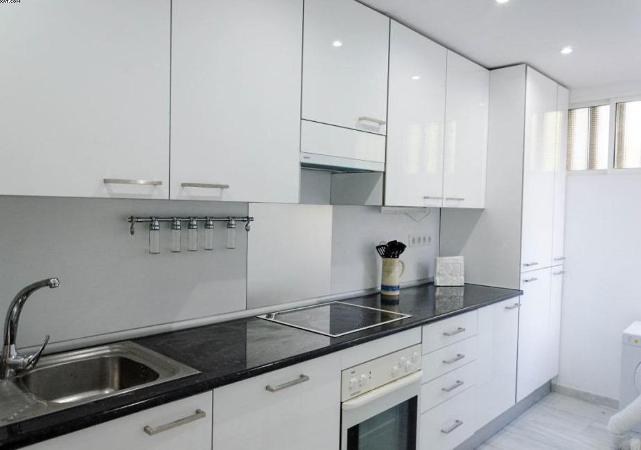 Kuchyň nebo kuchyňský kout v ubytování Duplex 2 - 2 Vue Mer