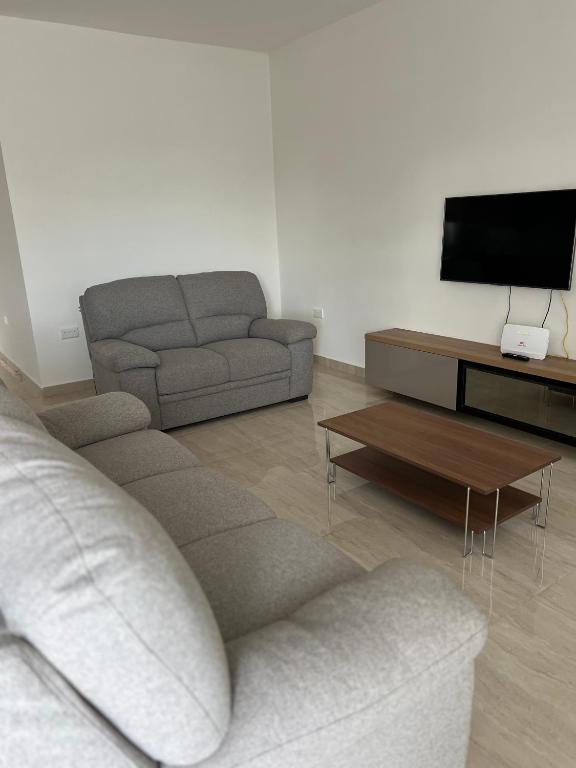 TV a/nebo společenská místnost v ubytování Magical modern apartment