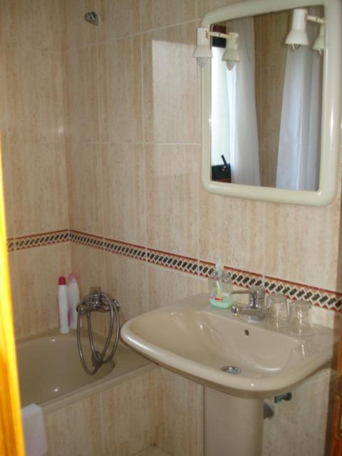 A bathroom at Hostal Pumar