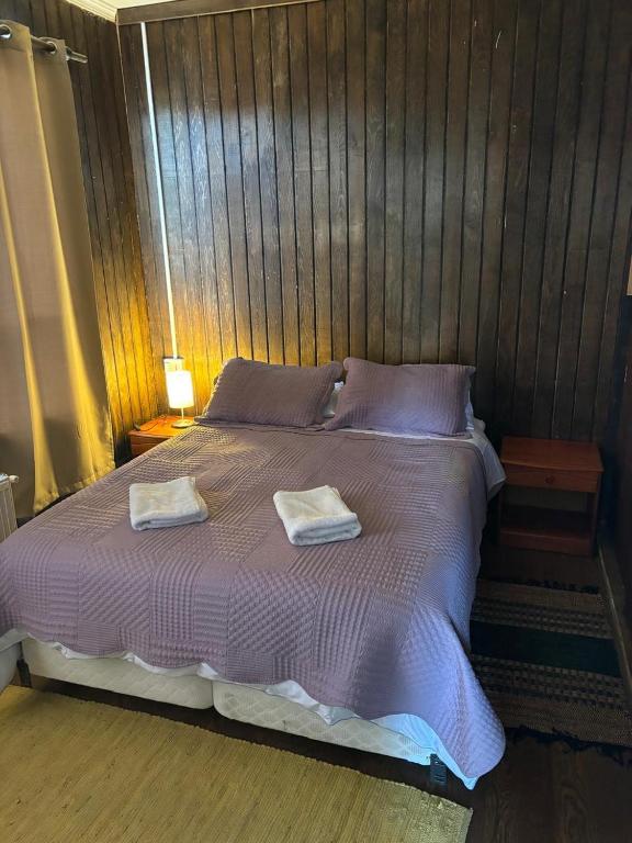 Postel nebo postele na pokoji v ubytování El Paso del Chingue