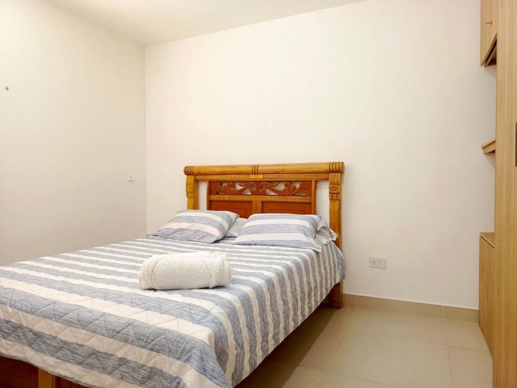 Postel nebo postele na pokoji v ubytování Apartamento 2 Dormitorios - Aviva Sierra