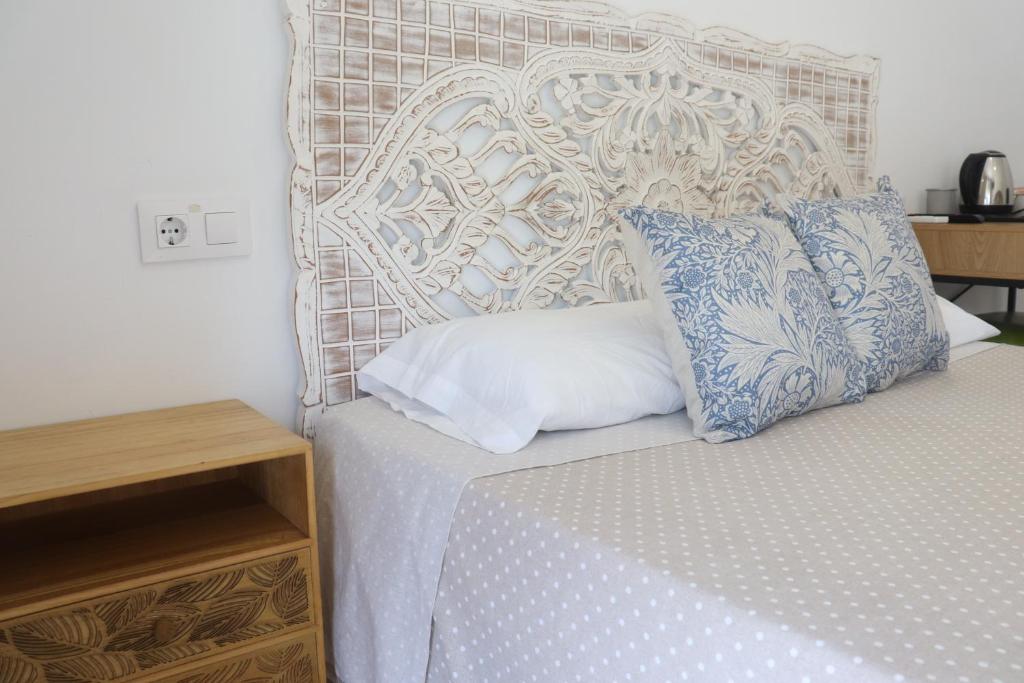 Postel nebo postele na pokoji v ubytování Hotel CALPE