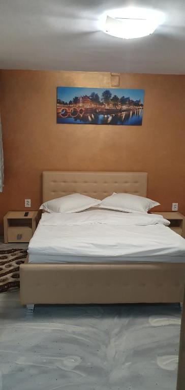 Postel nebo postele na pokoji v ubytování Casa Muresan