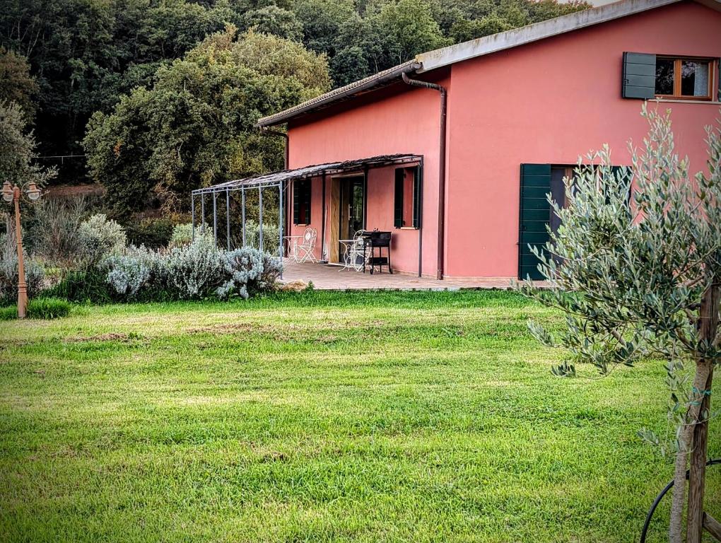Zahrada ubytování PODERE GRETANO casetta in maremma