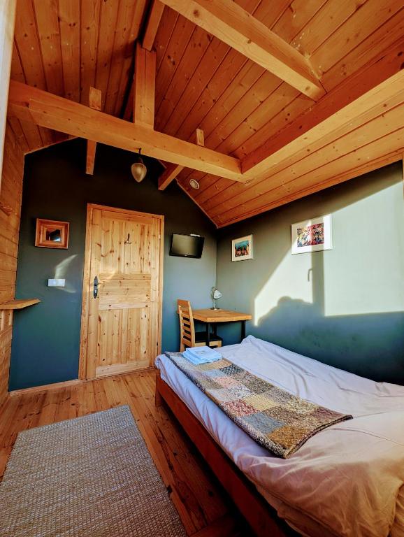 Posteľ alebo postele v izbe v ubytovaní Villa Beskid