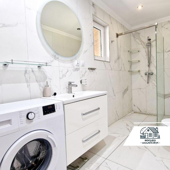 Kúpeľňa v ubytovaní Apartament - Jurczak