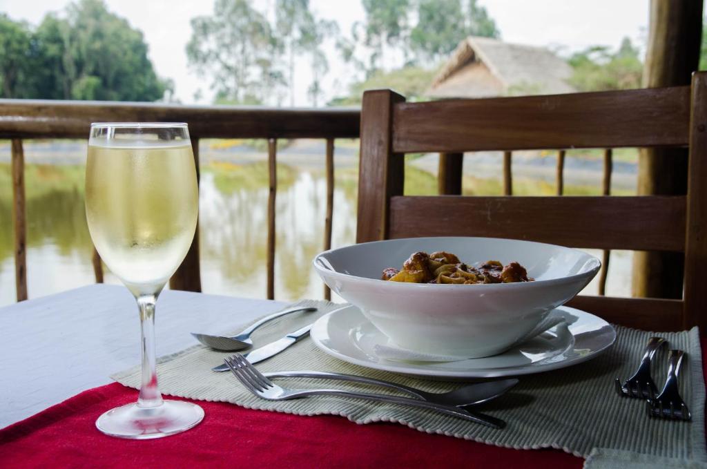 Nápoje v ubytování Ziwa Bush Lodge